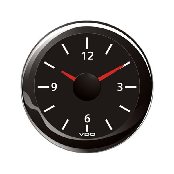 VDO VL Uhr 8 – 16 V, schwarz