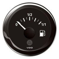 VDO VL Kraftstoff-Anzeige, 0-1/1. schwarz