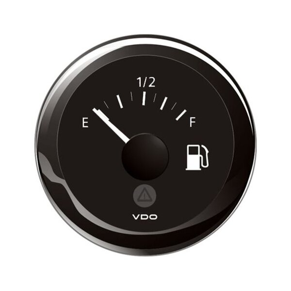 VDO VL Kraftstoff-Anzeige, leer-voll. schwarz