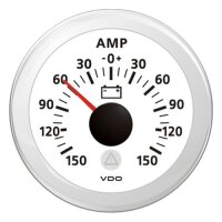 VDO VL Amperemeter -150/+150A, wei&szlig;