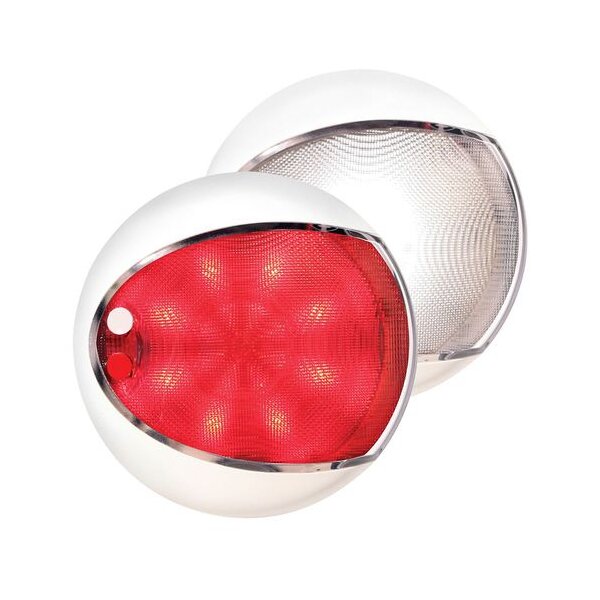 Hella EuroLED 130 LED Deckenlicht weiß/rot, weiß