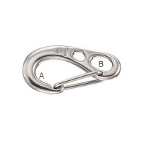 Plastimo St.S Security Snap Hook 75Mm