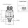 VDO Öldruck Sensor 10bar/150psi, 1p, M12 x 1,5