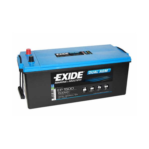 Exide Dual AGM Batterie EP1500