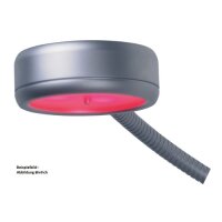 Prebit LED-Flexleuchte 05, 500mm, chrom-glanz, rot