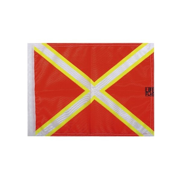 Plastimo Tauch-Flagge Mit Saint-Andrew Kreuz
