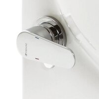 Tecma Silence Plus 2G Toilette 12V mit Bidetfunkrtion weiss stabiler Deckel