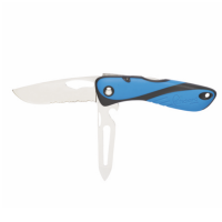 Plastimo Messer Offshore Shackl Key+Spike Blau/Blk
