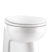 Tecma Silence Plus 2G Toilette 24V Short weiss stabiler Deckel