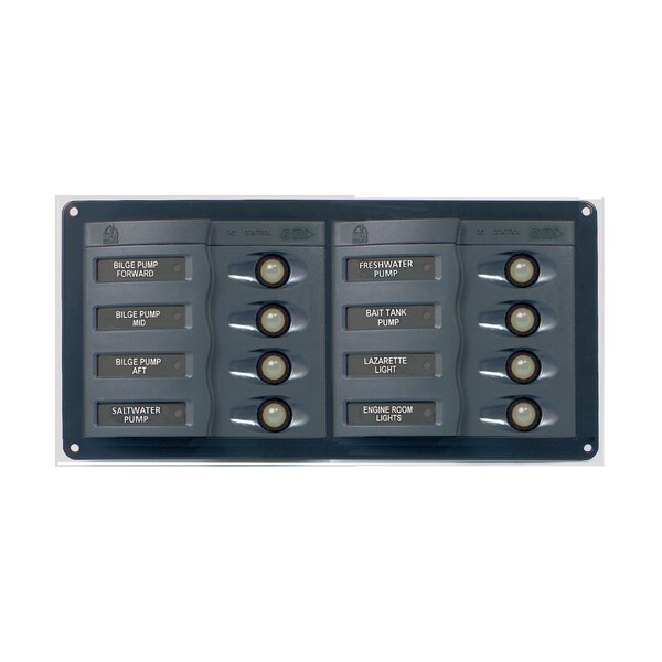BEP Systems In Operation Panel - 8 LEDs,12V