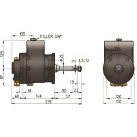 Vetus Hydraulik-Pumpe MTP089B