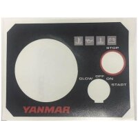 Yanmar Folie f&uuml;r Grundplatte Armaturenbett B-Panel