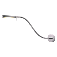 Prebit LED-Flexleuchte 07 mit USB, 300mm, schwarz,