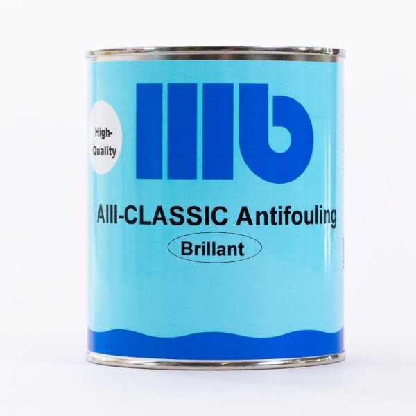 Antifouling AIII Classic Brillant Marineblau 2,5 L
