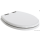 Tecma Sitz und Deckel massiv weiß / klein für Elegance und Silence Softclose