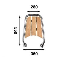 Batsystem Bugplattform Typ MP550 f&uuml;r Motorboote