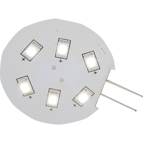 Batsystem Leuchtmittel G4 Stifte seitlich 6 SMD-LED 8-30V 1,3W 110lm 3000k