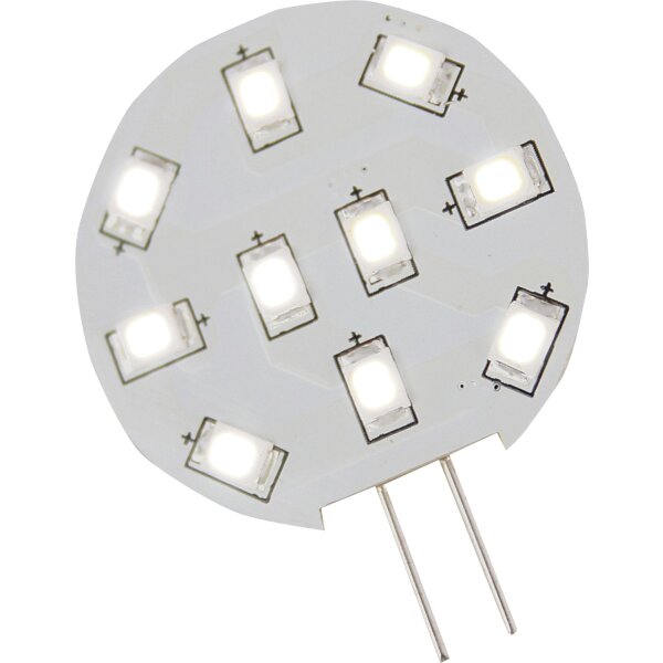 Batsystem Leuchtmittel G4S Stifte seitlich 10 LED 8-30V 1,7W 140lm 3000k