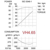 Vetus Hyundai VH4-65 mit TM345A  i=2,47